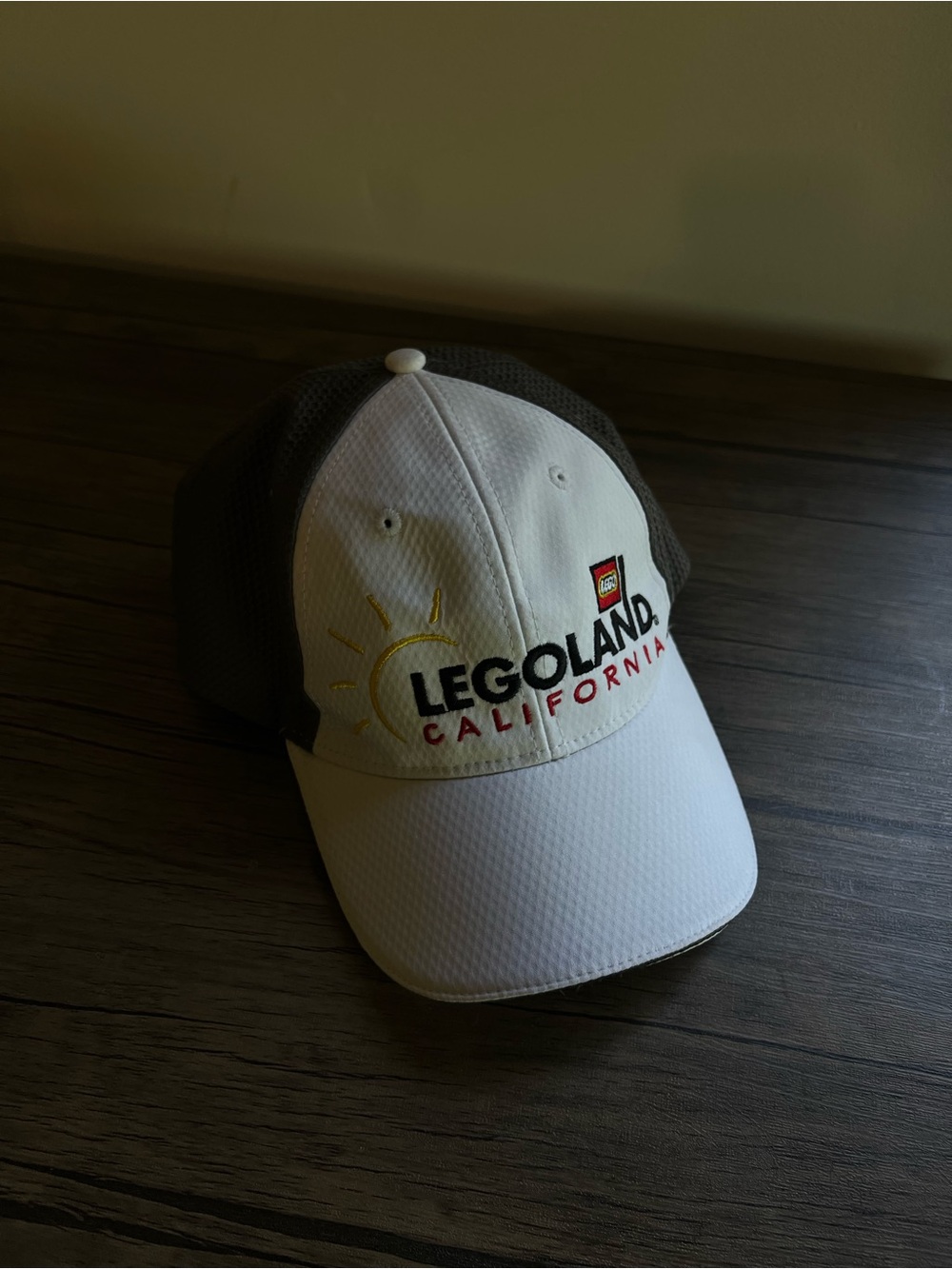 Legoland California White & Gray Mesh Baseball Cap